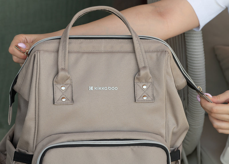 Kikkaboo Siena Mama Changing Backpack - Beige