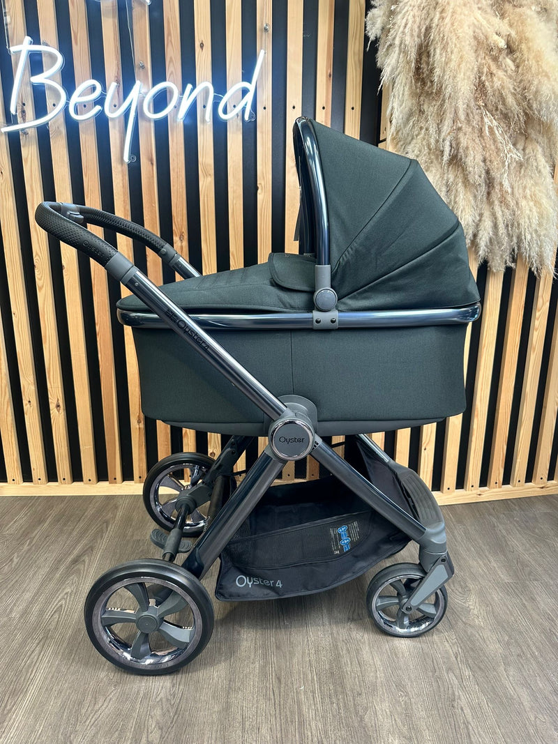 EX DISPLAY Babystyle Oyster4 Pram + Pushchair - Black Olive
