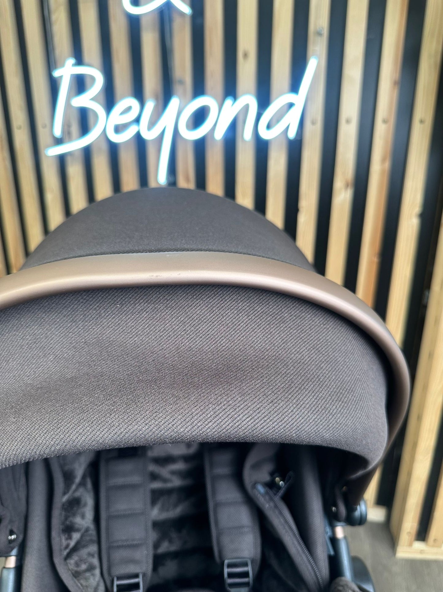 PRE LOVED iCandy Peach 7 Double Travel System - Pecan