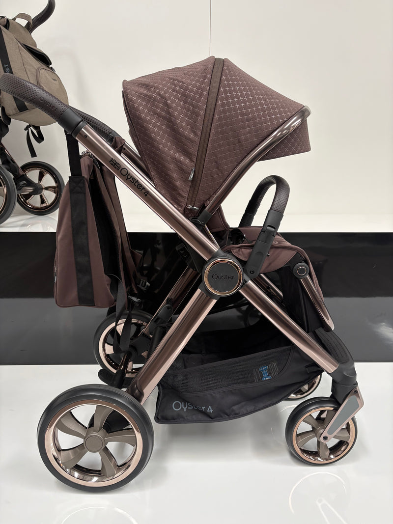 EX DISPLAY Babystyle Oyster4 2-in-1 Travel System - Brown Raven