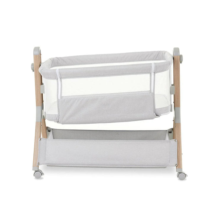 Obaby Cloud Bedside Crib - Grey