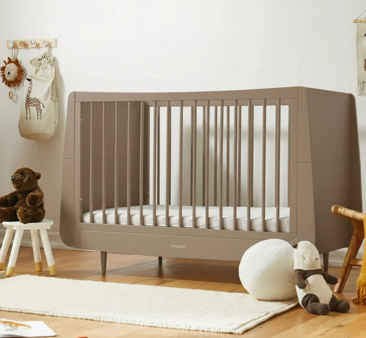 SnuzKot Skandi Cot Bed - Mocha