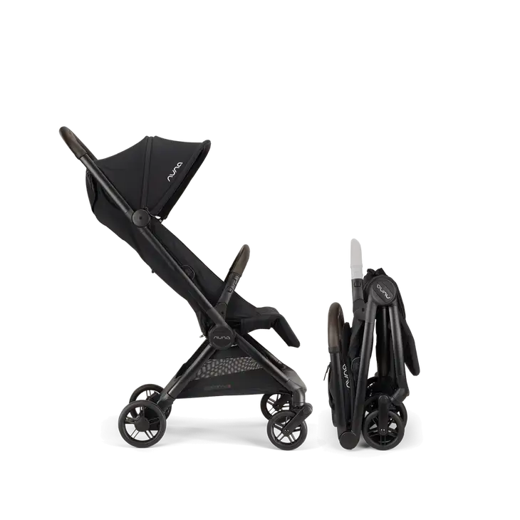 Nuna viaa™ cabn Ultra-compact Cabin Stroller - Caviar