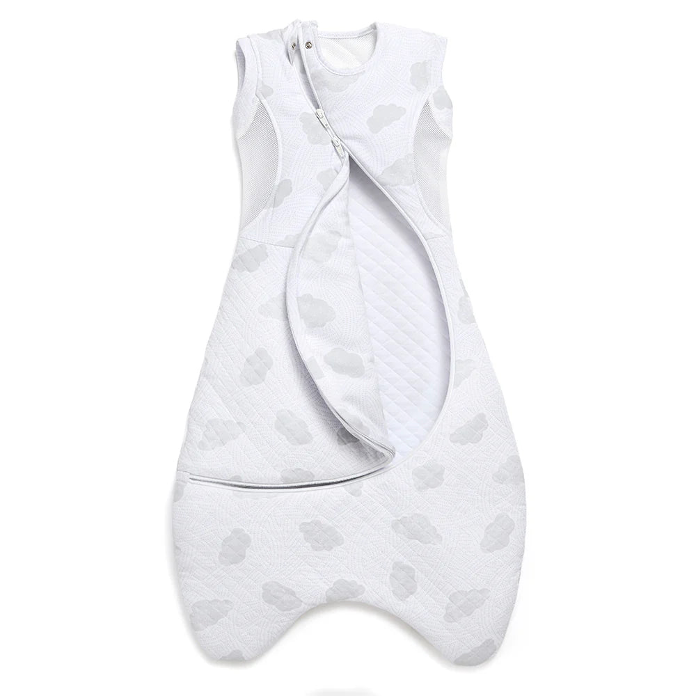 Purflo Cuddle To Sleep Bag 0.5 Tog 3-12M - Cotton Clouds