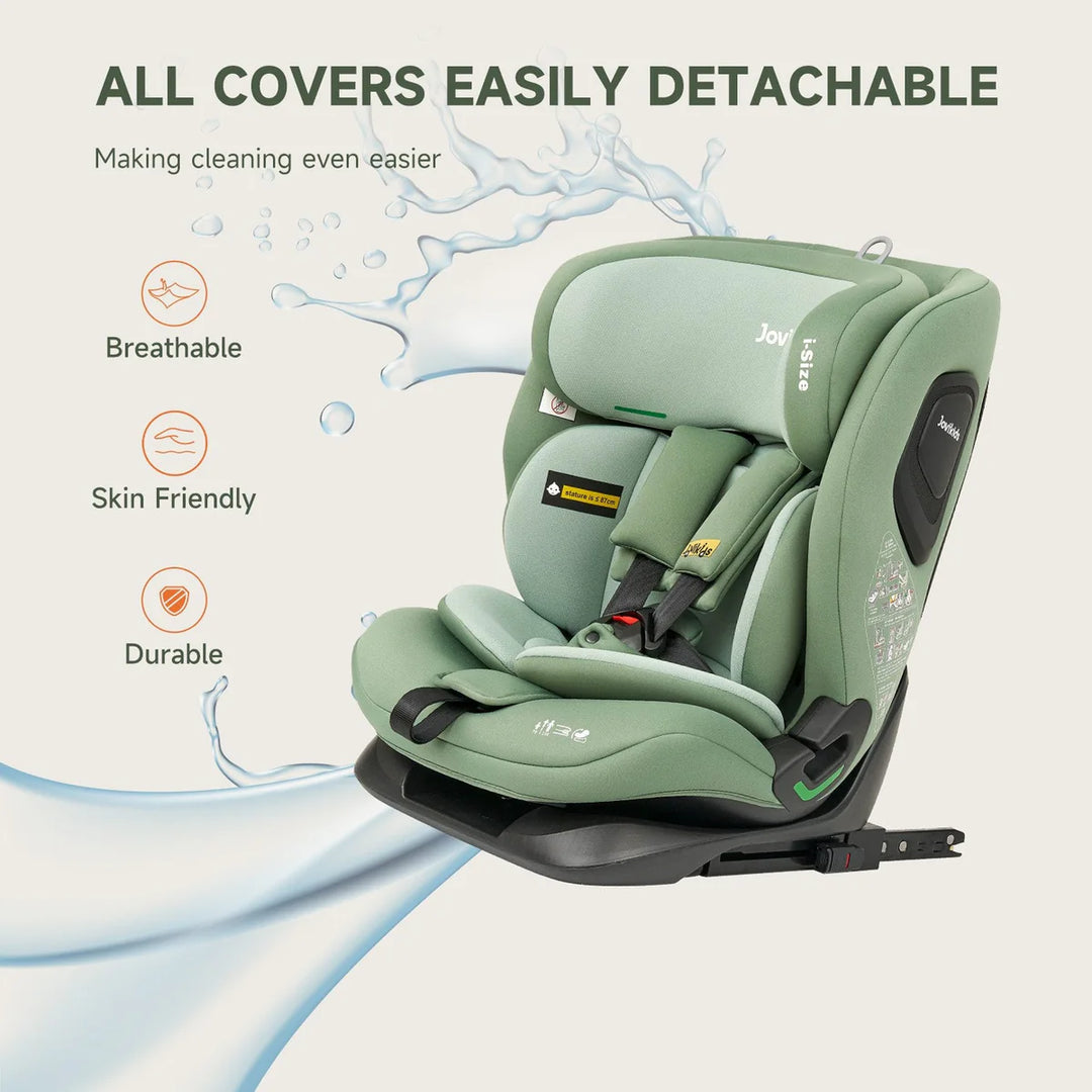 Jovikids CICI TT i-Size Child Seat 76–150cm - Green