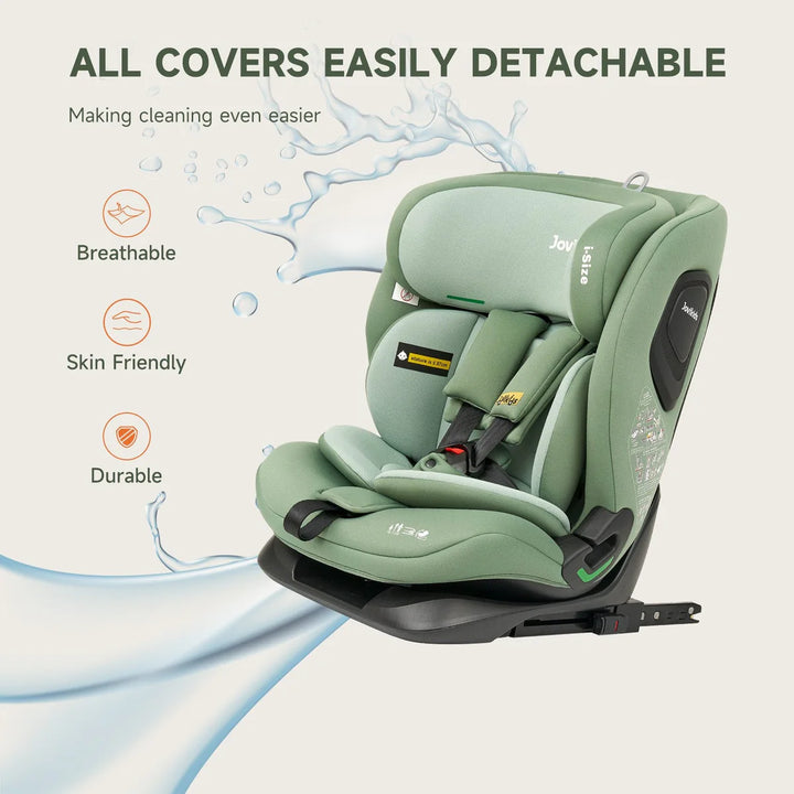 Jovikids CICI TT i-Size Child Seat 76–150cm - Green