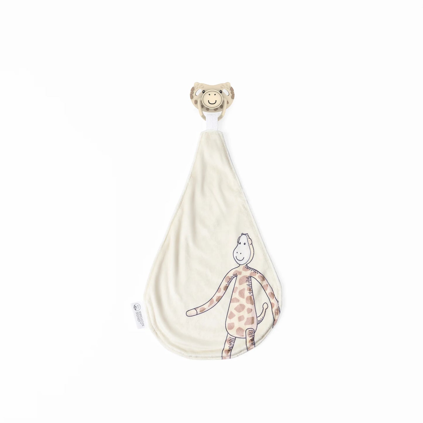 Matchstick Monkey All-In-1 Soother & Comforter - Giraffe