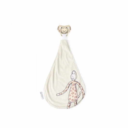 Matchstick Monkey All-In-1 Soother & Comforter - Giraffe