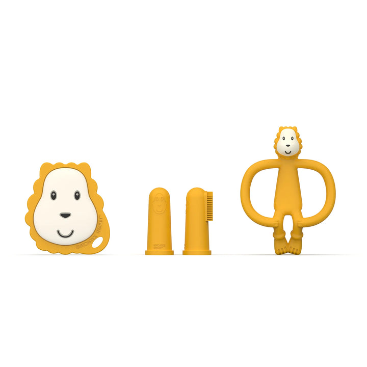 Matchstick Monkey Teething Starter Set - Ludo Lion