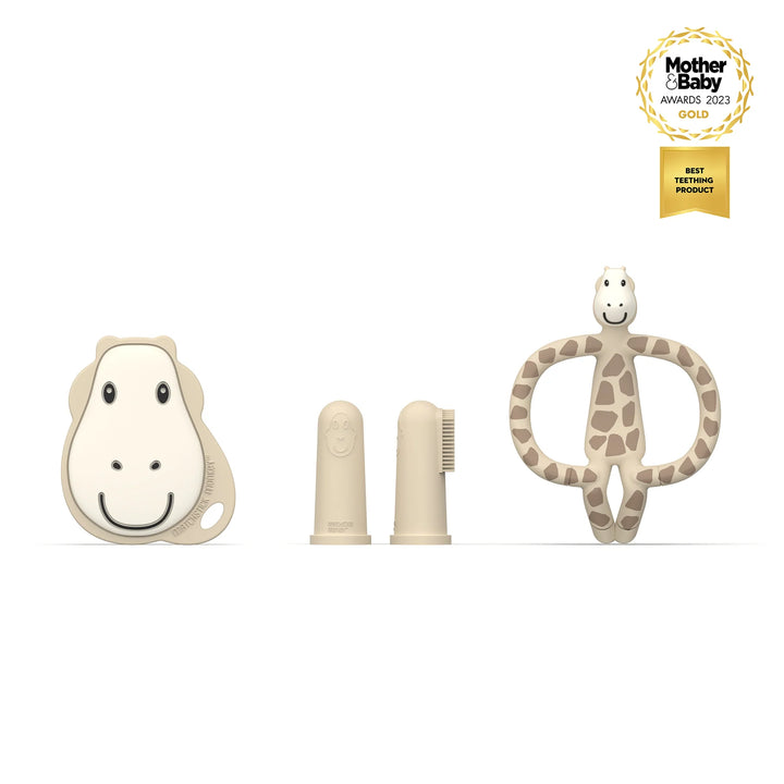 Matchstick Monkey Teething Starter Set - Gigi Giraffe