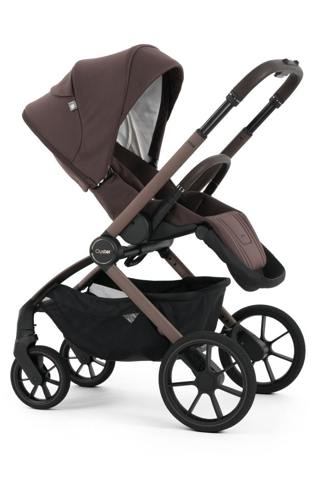 Oyster Vee Stroller Bundle - Chocolate