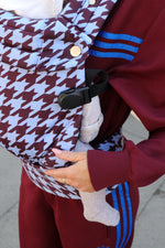 Nomad Air Houndstooth Baby Carrier – Harlow Lavender Blue