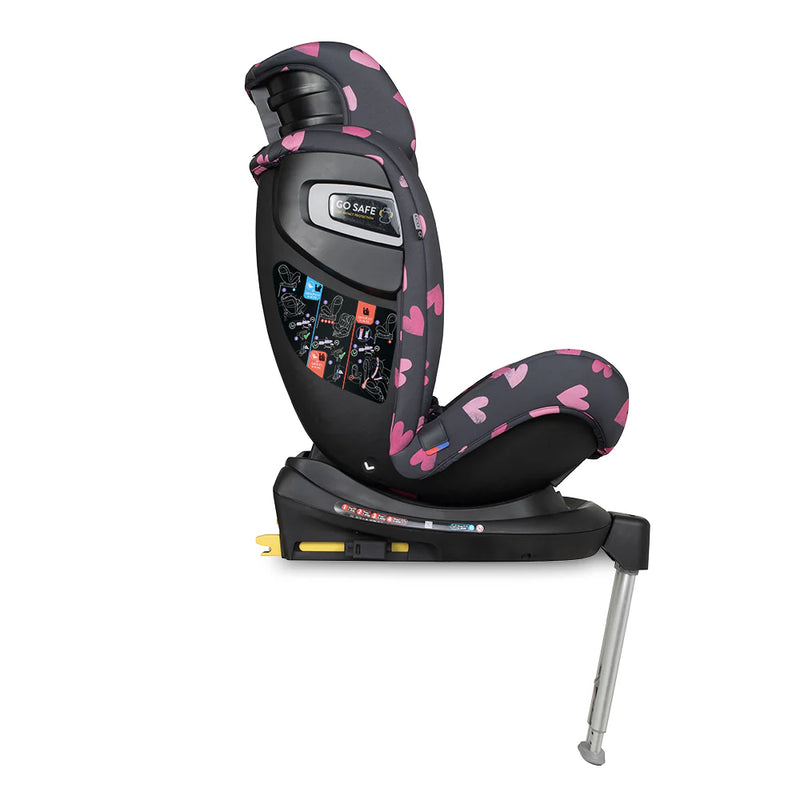 Cosatto All in All 360 Rotate Car Seat - Charcoal Lighthearted