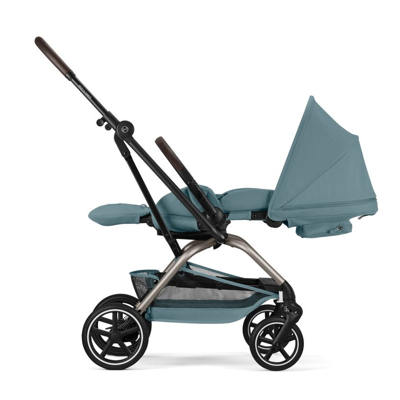 Cybex Eezy S Twist +2 Stroller - Stormy Blue (2026 Model)