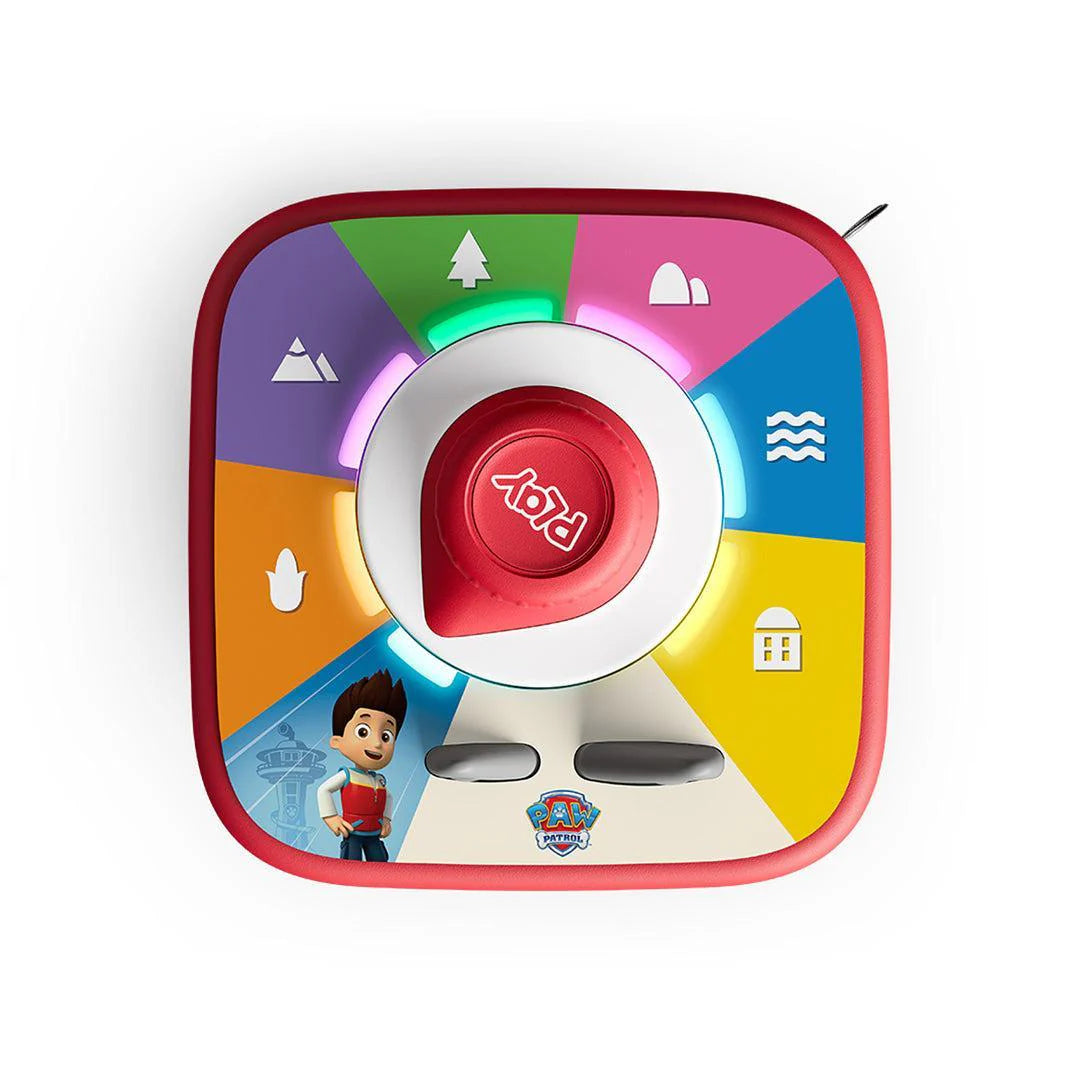 tonies Toniebox 2 Play Set with Paw Patrol Chase Tonie, Tonieplay Game & Tonieplay Controller - Cloud Pink