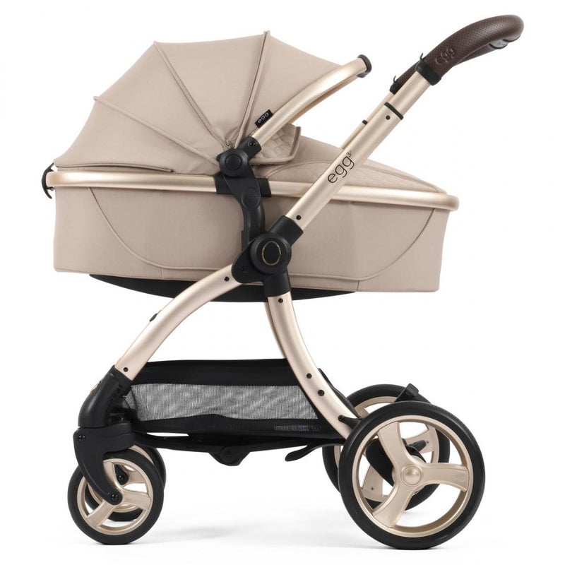 egg3 Stroller & Carrycot - Feather