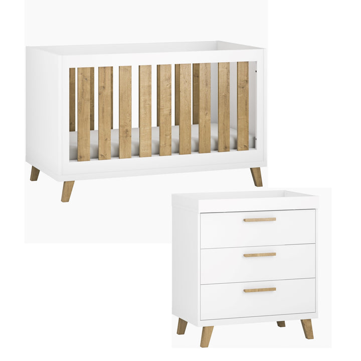 Little Acorns Siriana 2 Piece Nursery Furniture Room Set