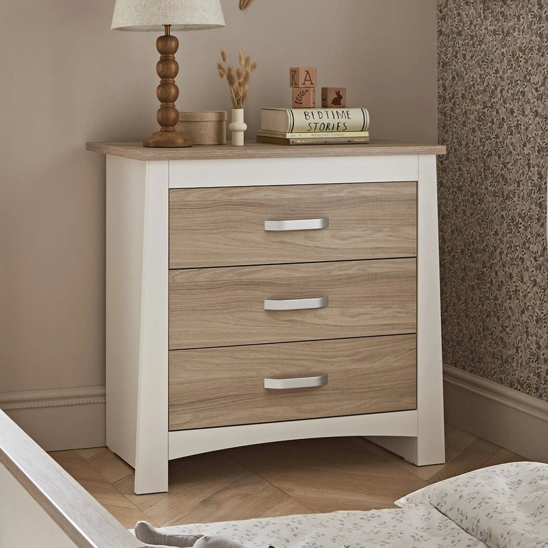 CuddleCo Ada Dresser & Changer - White & Ash