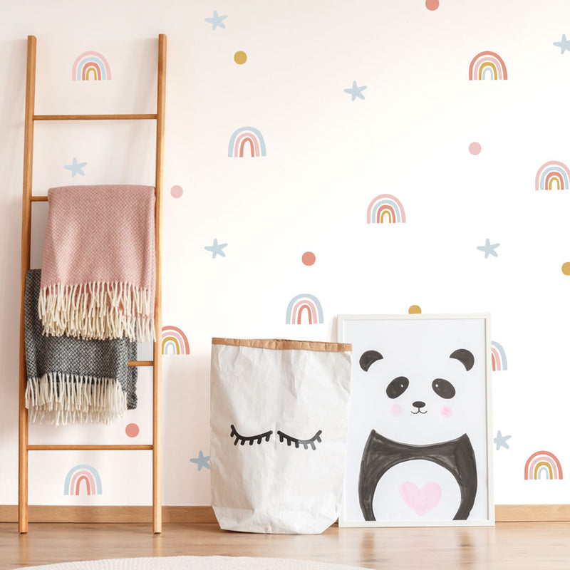 Stickerscape Rainbows & Stars Wall Sticker Pack