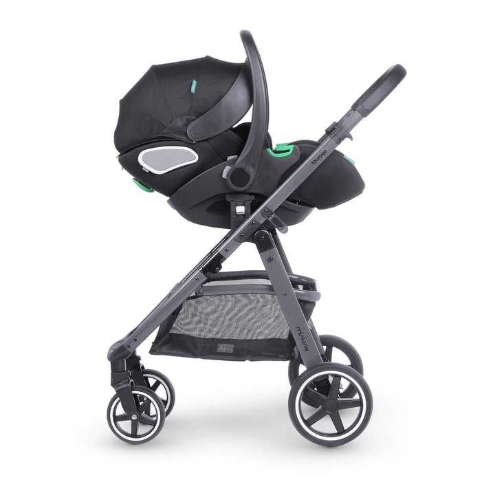 Miniuno TouraGo Travel System Bundle - Anthracite