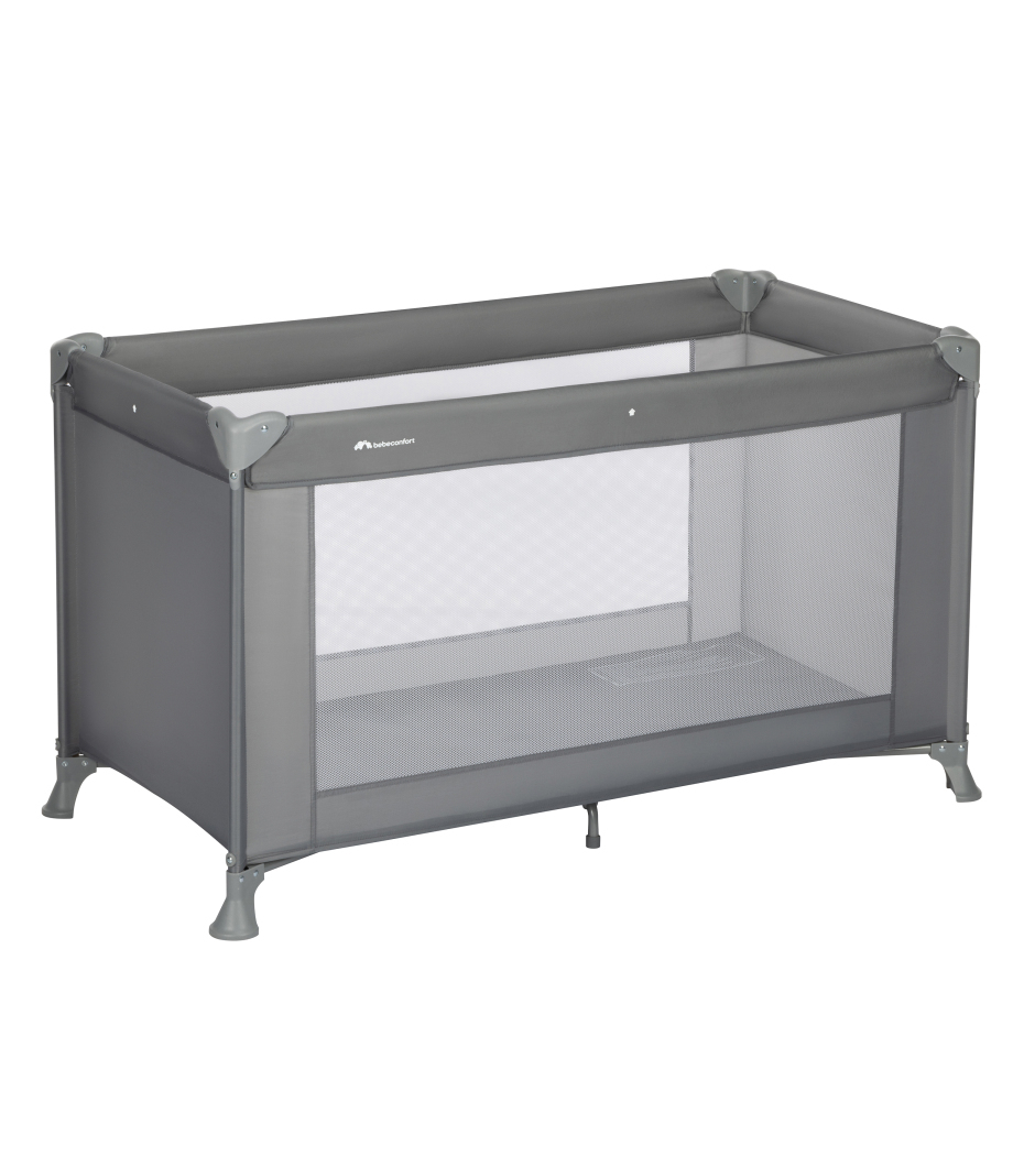 bebeconfort Soft Dreams Travel Cot - Full Grey