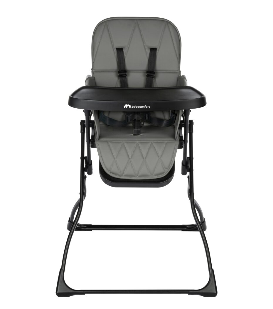 bebeconfort Lily Compact Folding High Chair - Tinted Grey