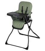 bebeconfort Lily Compact Folding High Chair - Mineral Green