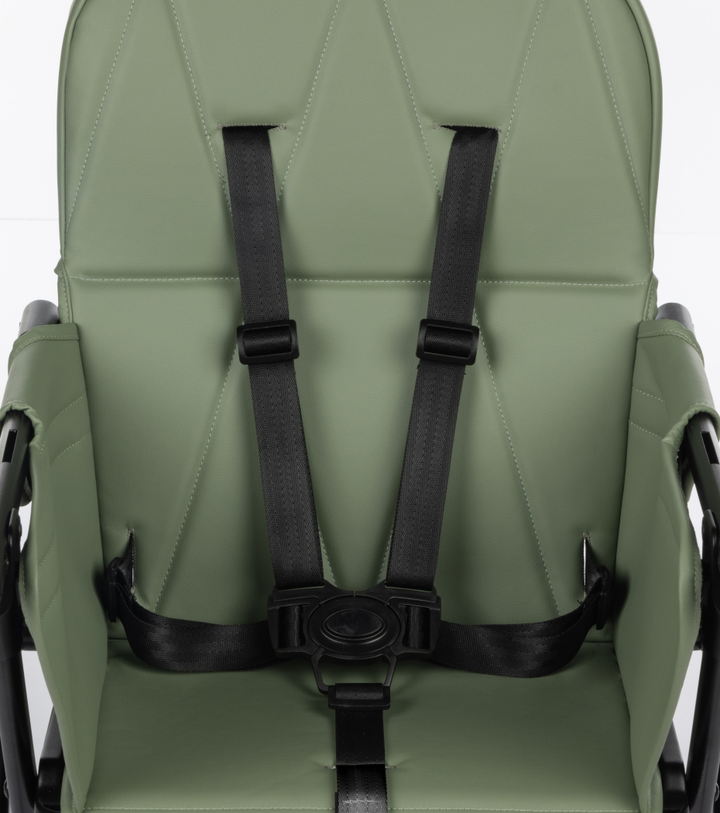 bebeconfort Lily Compact Folding High Chair - Mineral Green