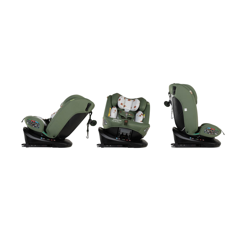 Cosatto Get Set Grow i-Size 360 Car Seat - Hoglet
