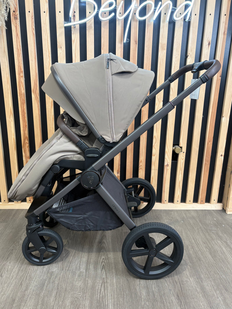EX DISPLAY Venicci Upline2 2-in-1 Travel System - Powder SE