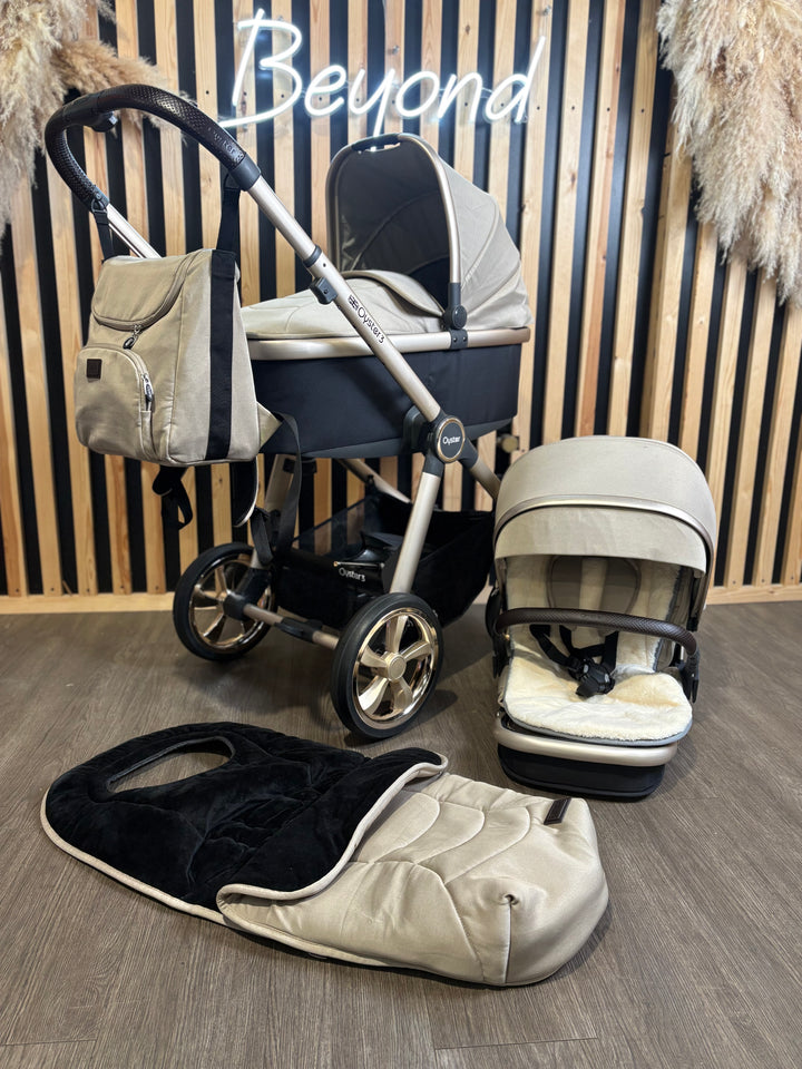 PRE LOVED Babystyle Oyster3 Travel System - Creme Brulee