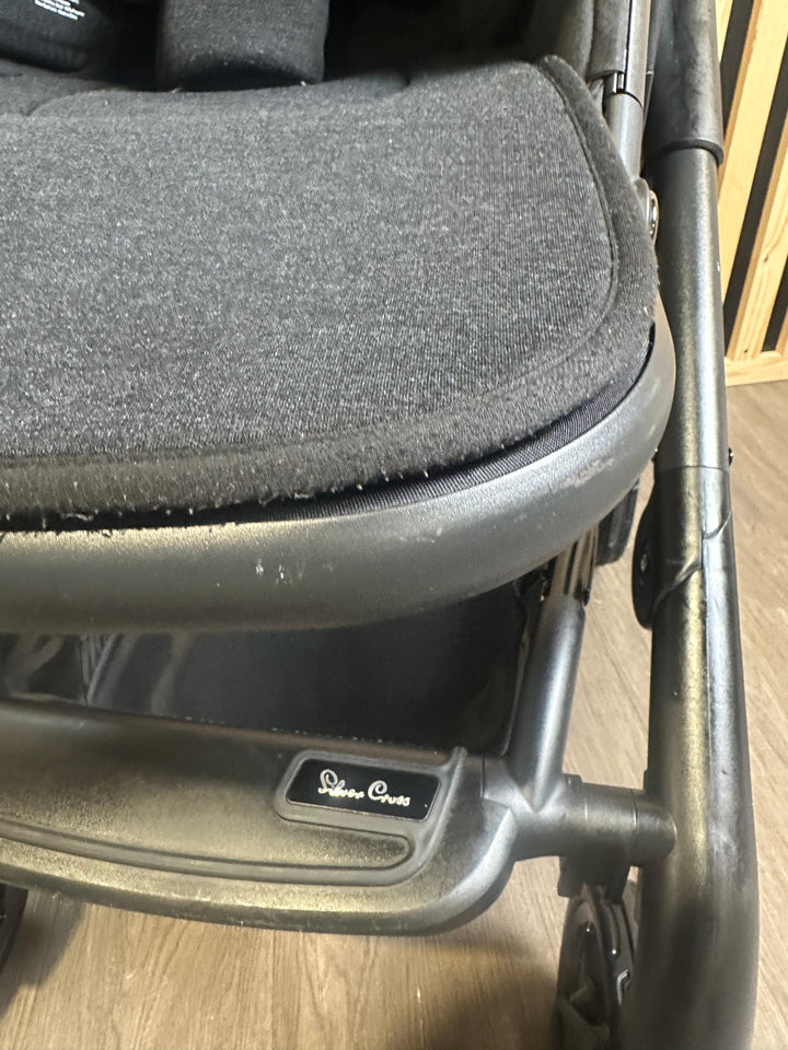 PRE LOVED Silver Cross Wave Pram + Pushchair - Onyx