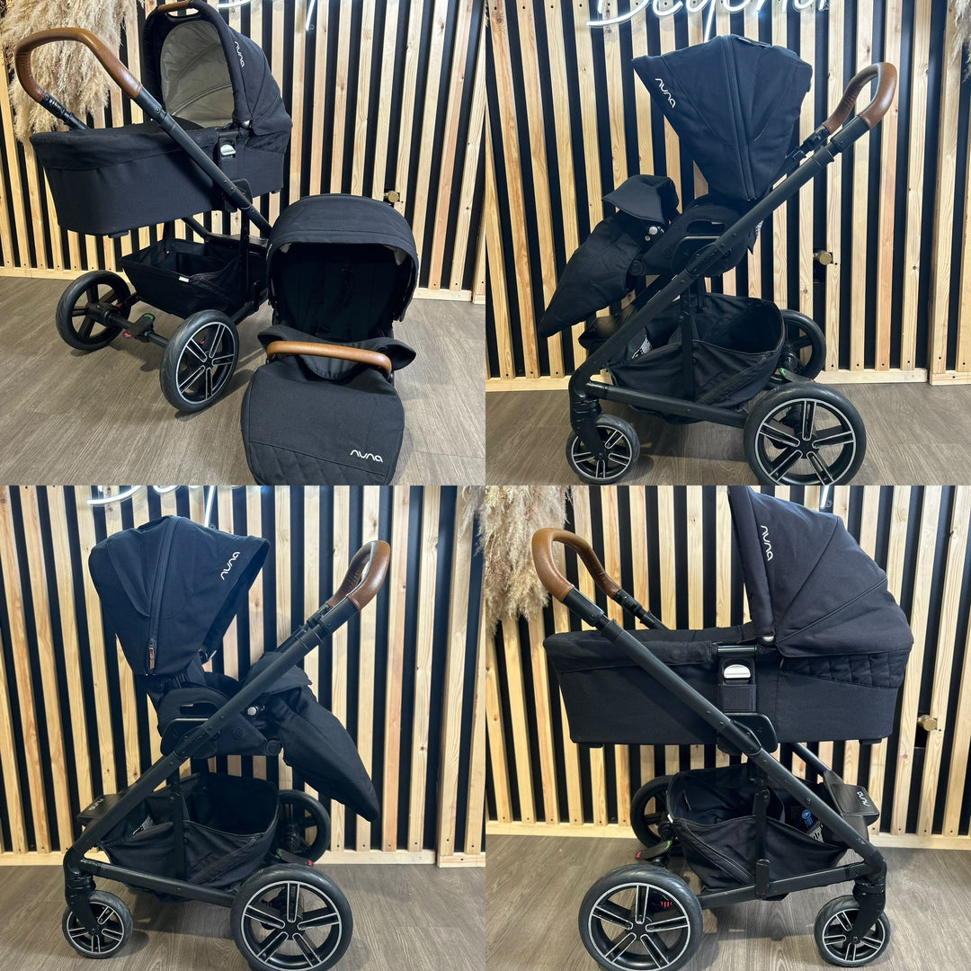 PRE LOVED Nuna Mixx Pram & Pushchair - Caviar