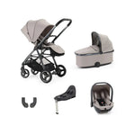 Oyster Gravity+ Stroller 5 pcs Bundle - Stone (Non 360 Car Seat)