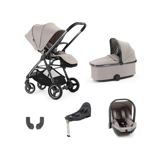 Oyster Gravity+ Stroller 5 pcs Bundle - Stone (Non 360 Car Seat)