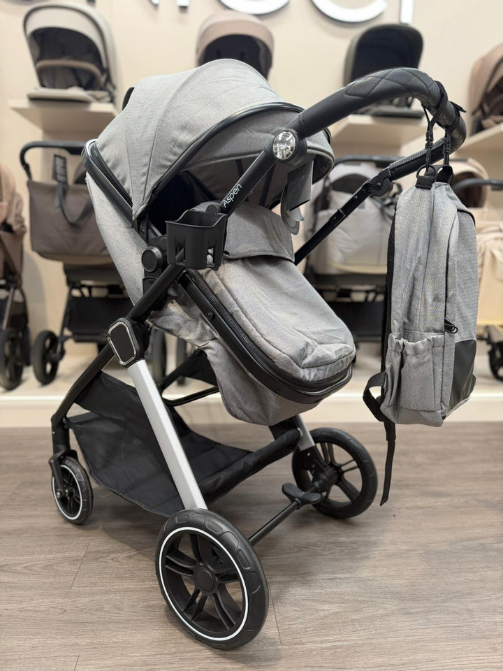 EX DISPLAY Lorelli Aspen 3in1 Travel System - Grey