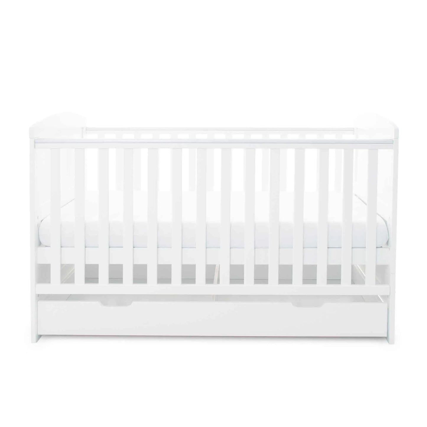 Ickle Bubba Coleby Classic Cot Bed, Under Drawer + Changing Table