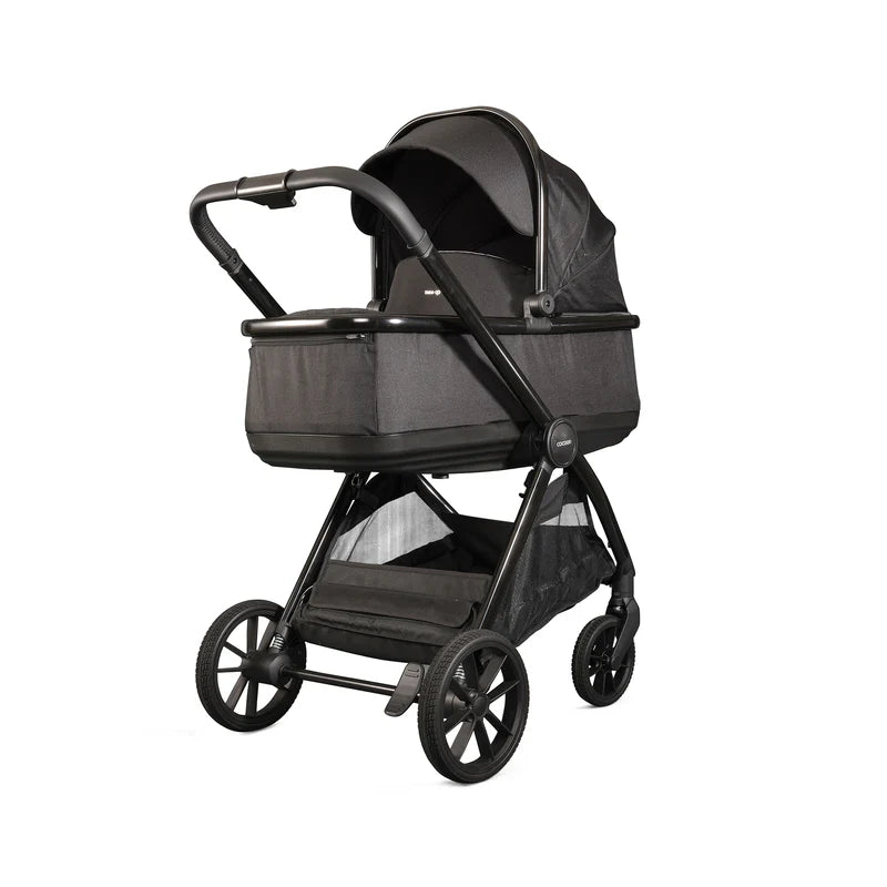 Mee-Go Cocoon Pushchair Bundle with Accessories – Liquorice