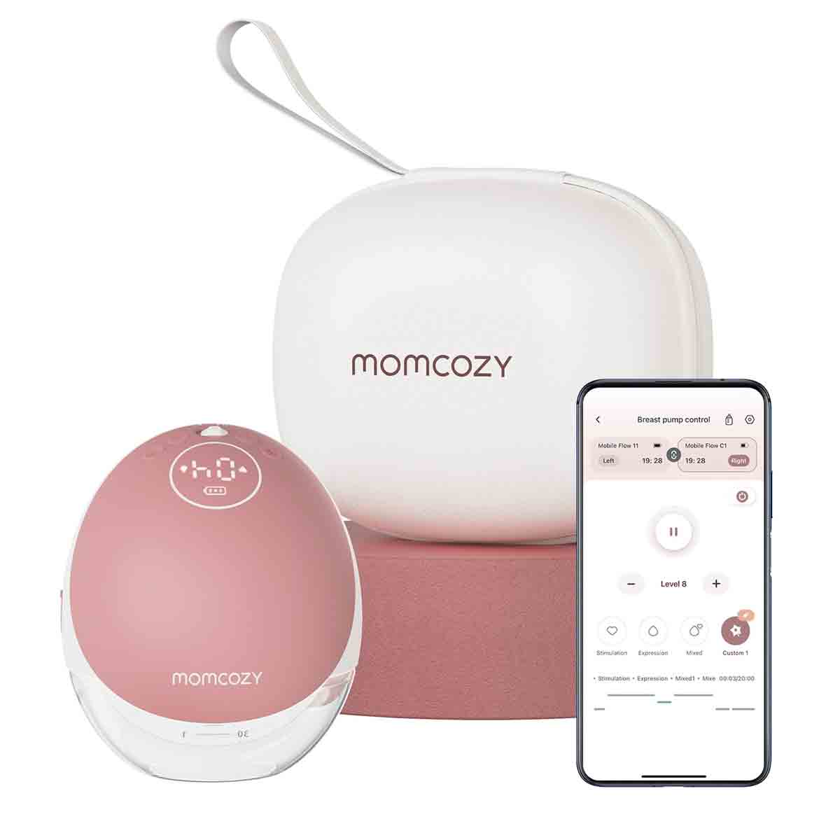 Momcozy M9 Single Hands Free Breast Pump