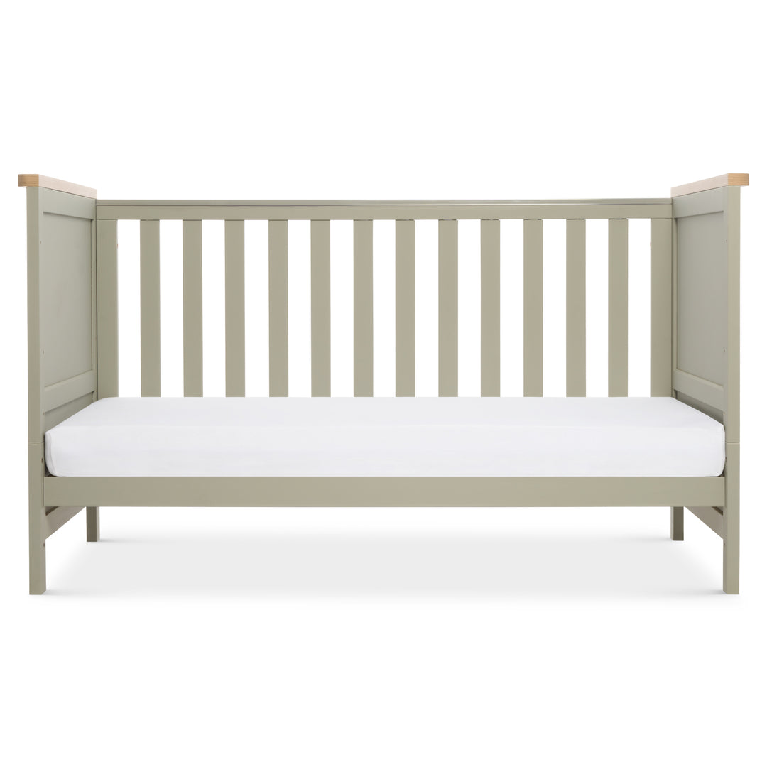 Tutti Bambini Misha Cot Bed - Sage & Golden Oak