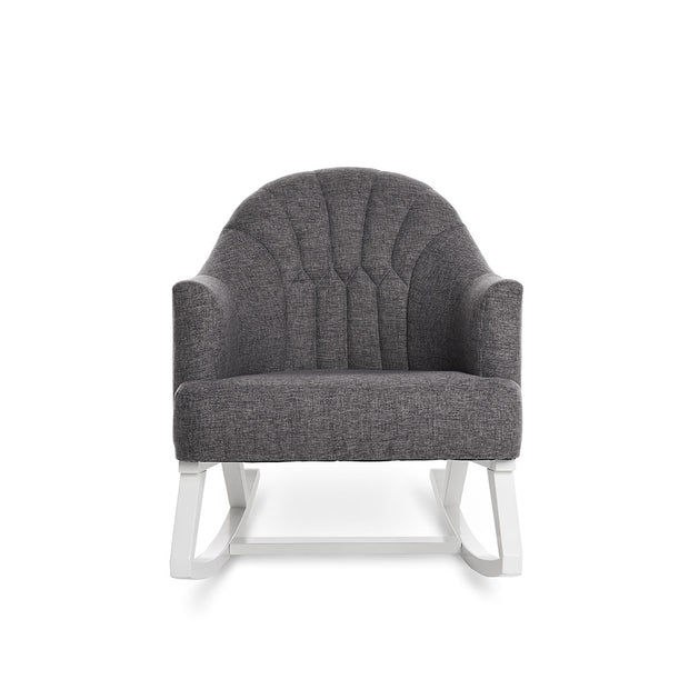 Obaby Round Back Rocking Chair – Dark Grey