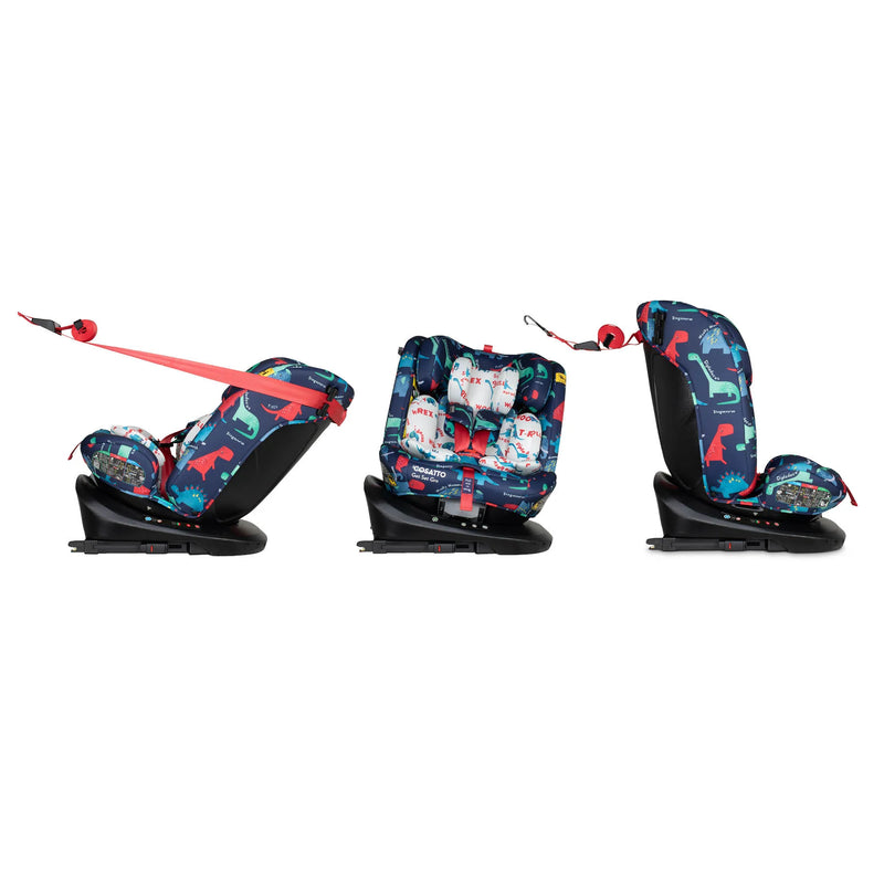 Cosatto Get Set Grow i-Size 360 Car Seat - D is for Dino