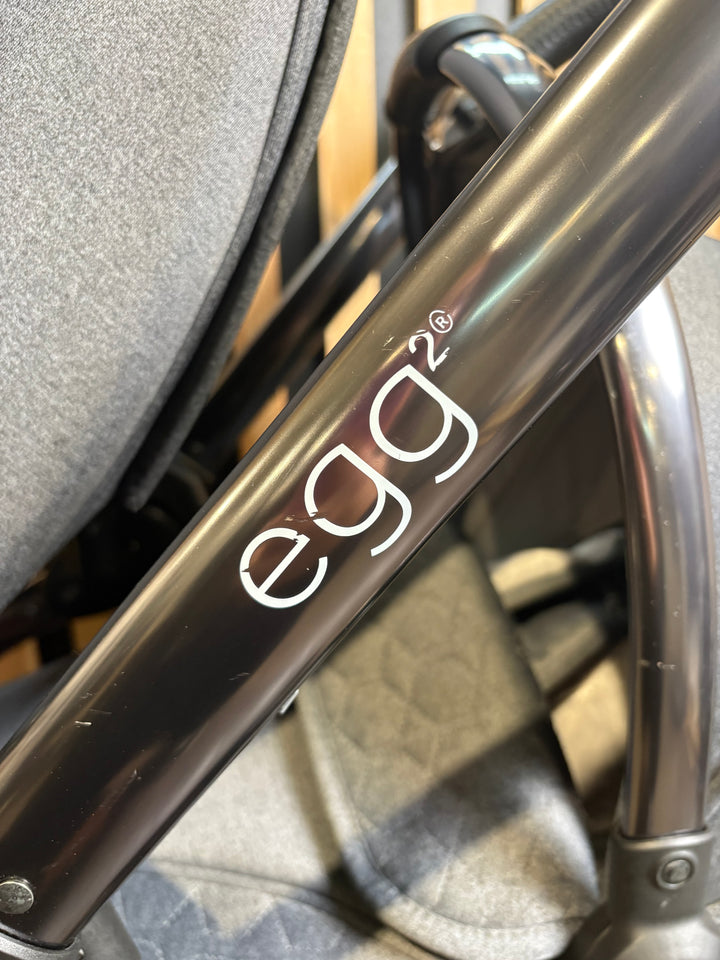 PRE LOVED egg2 Double Travel System - Quartz