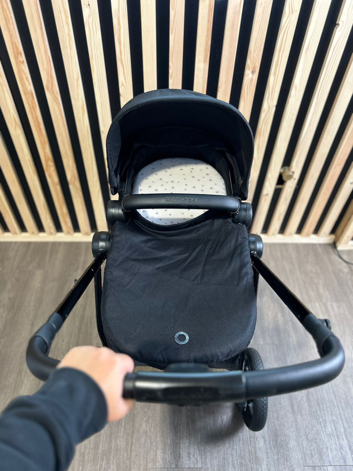 PRE LOVED Maxi-Cosi Zelia Luxe Pram & Pushchair - Twillic Black