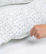 Babymoov Maxxy XXL Maternity Pillow - Mini Leaves Green