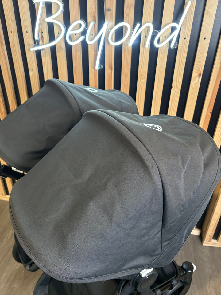 PRE LOVED Bugaboo Donkey5 Twin Bundle - Midnight Black