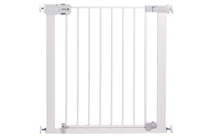 Safety 1st SecurTech Auto Close Metal Gate - White