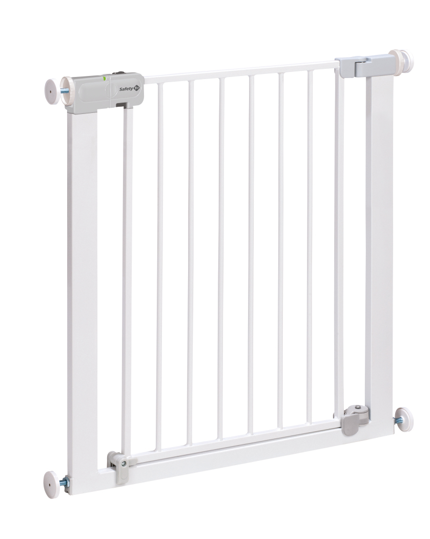 Safety 1st SecurTech Auto Close Metal Gate - White
