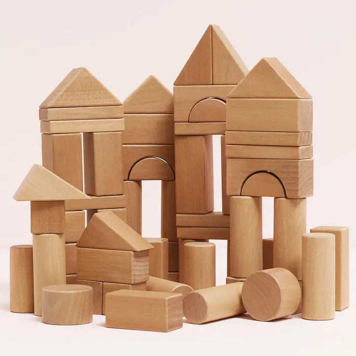Le Toy Van Natural Wood Building Blocks