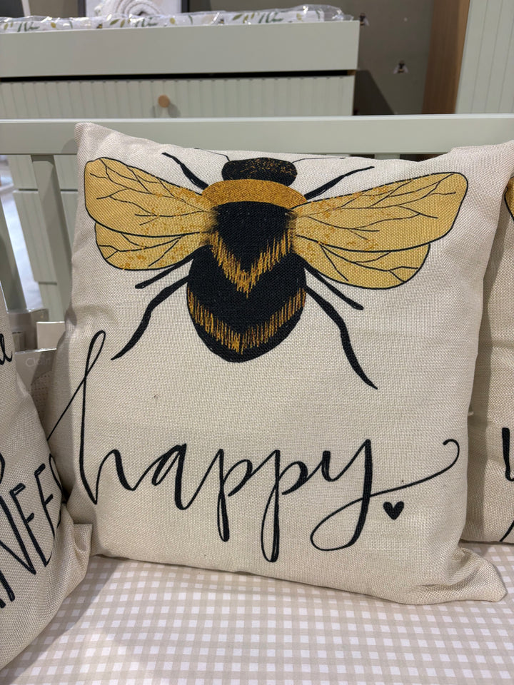 EX DISPLAY Bumblebee Cushion Set